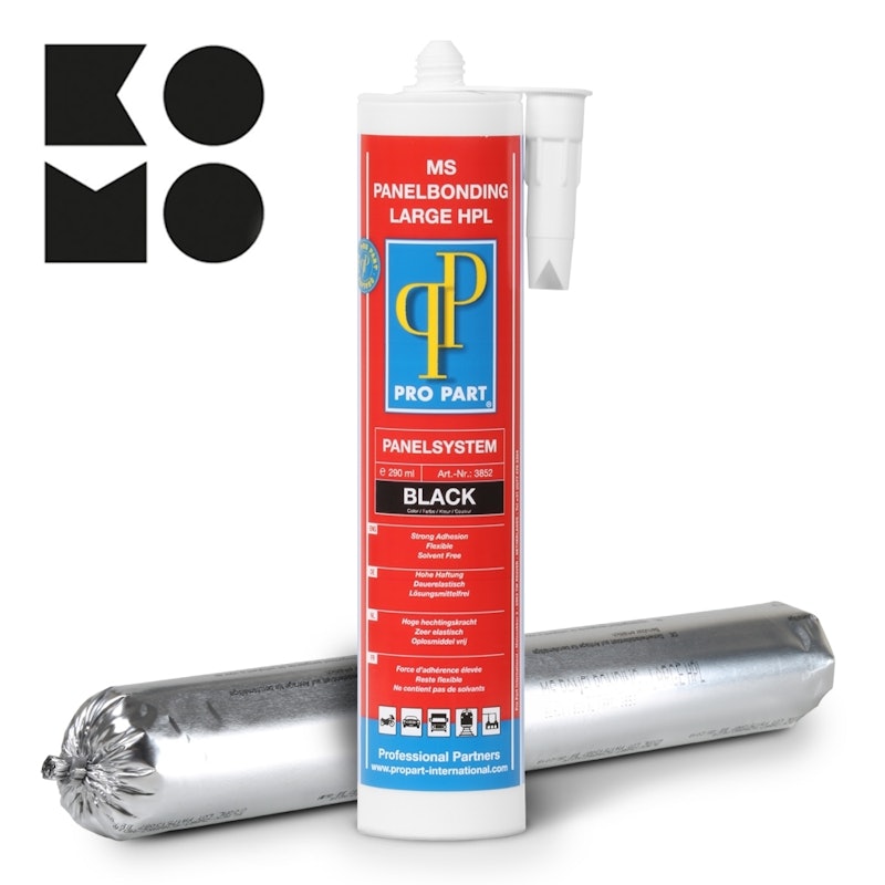 MS PANELBONDING LARGE HPL - BLACK ( 290 ml )