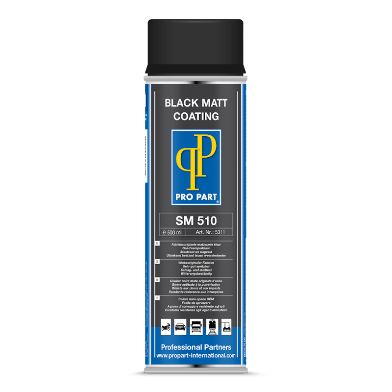 BLACK MATT COATING