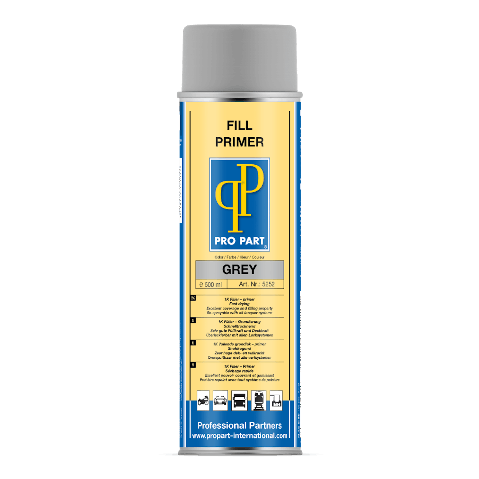 Fill primer grey